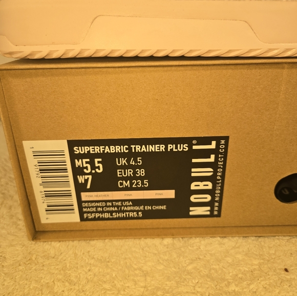 NIB NOBULL SUPERFABRIC TRAINER PLUS HIGH TOP SIZE 7 - Picture 4 of 5